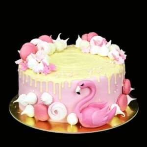 Flamingó torta