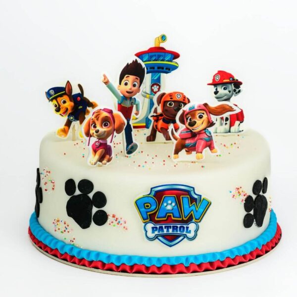 Mancs őrjárat torta 2d beszúróval Paw Patrol