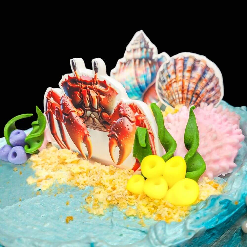 tengeri állatok torta