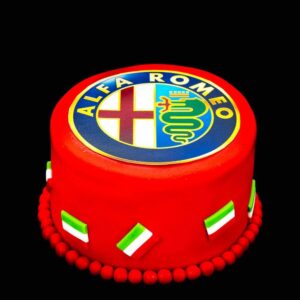 Alfa Romeo autó torta