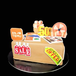 temu torta fotóostyás 2d-s beszúrókkal